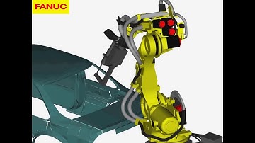 Robotic Spot Welding Simulation