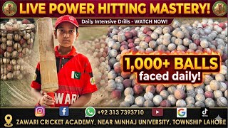 LIVE: Master the Art of Power Hitting 💥 | Cricket Batting Practice &amp; Drills 🏏 #cricket #power