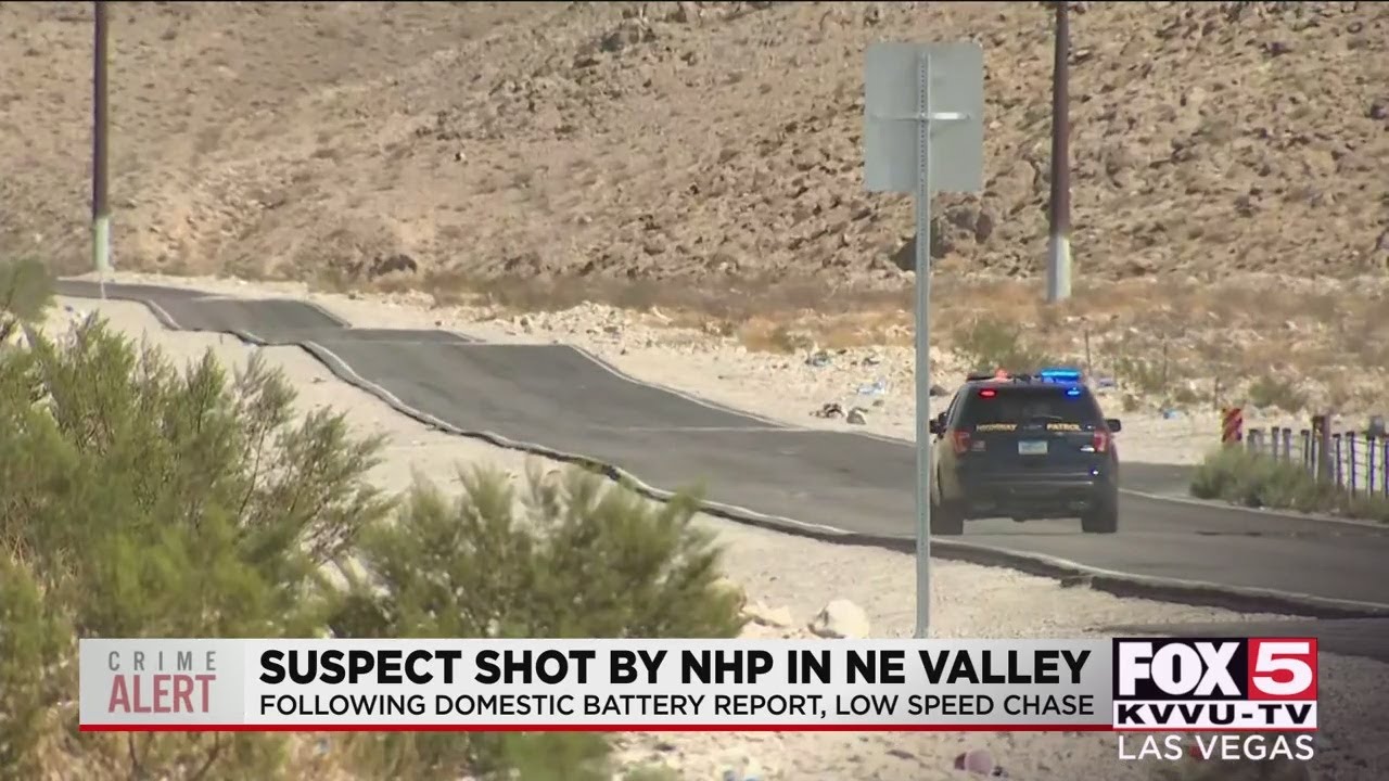NHP trooper shoots, kills man in northeast Las Vegas Valley - YouTube