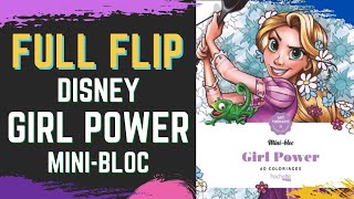 MINI BLOC DISNEY GIRL POWER By Hachette Heroes Flip Through