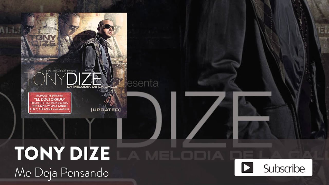 Tony Dize - Me Deja Pensando  [Official Audio]