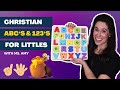 Christian alphabet letter sounds counting kind words for babies and toddlers christian learning