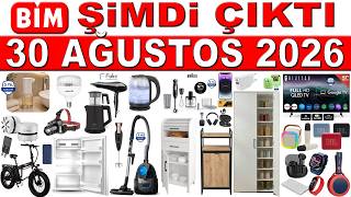BİM 30 AĞUSTOS 2026 | SEPETLİ DOLAP | BİM MOBİLYA VE ELEKTRİKLİ EV ALETLERİ | BİM TEKNOLOJİ