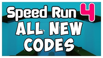 NEW SPEED RUN 4 CODES FOR OCTOBER 2020 | Roblox Speed Run 4 Moon Codes (Roblox)
