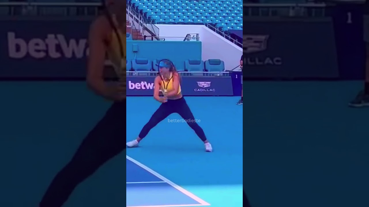 Paula Badosa  SERVE UP CLOSE IN MIAMI 2023