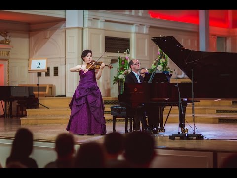 Marie Bégin (Canada) - Stage 1 - International H. Wieniawski Violin Competition STEREO