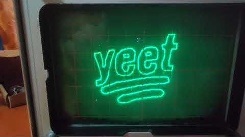 Dorm lab: Vector graphics on a Telequipment D54 + Arduino MKR Vidor 4000