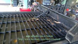 My Homemade 4x8 CNC Plasma Cutter First Cuts ขลุ่ย สุโขทัย 086-6794840 ( Thailand ) https://www.facebook.com/BindeeThailand.