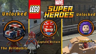 LEGO Marvel Super Heroes - Unlocked Captain Britain - All 3 Captain Britain Missions screenshot 2