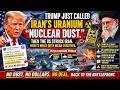Breaking news: Trump Just Called Iran’s Uranium “NUCLEAR DUST.” Hours Later, The U.S. Struck Iran.