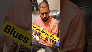 97. Funky Blues Fusion 🔥 Groovy Guitar Solo #manonshil