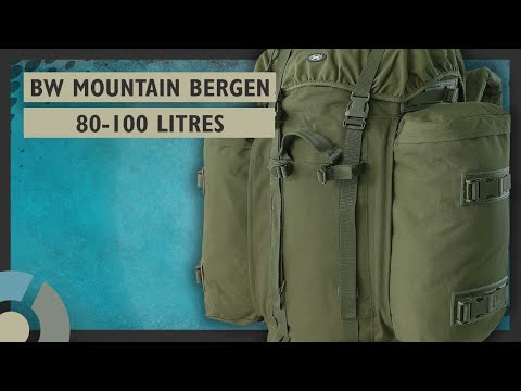 Sac à Dos BW Mountain 100 L olive