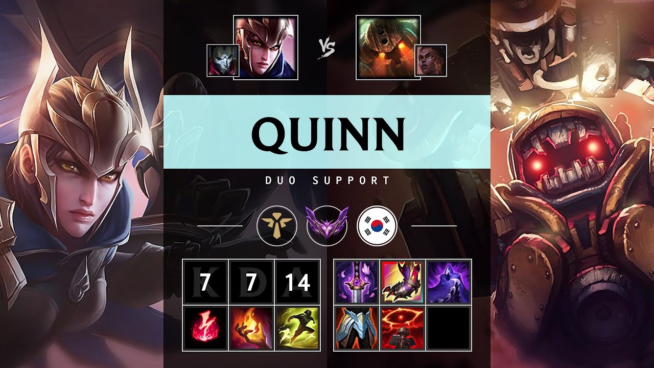 Quinn Support vs Nautilus - KR Master Patch 25.11