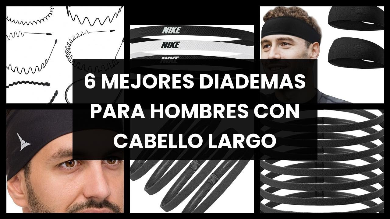 Diadema hombre pelo largo: 6 mejores diademas para hombres con