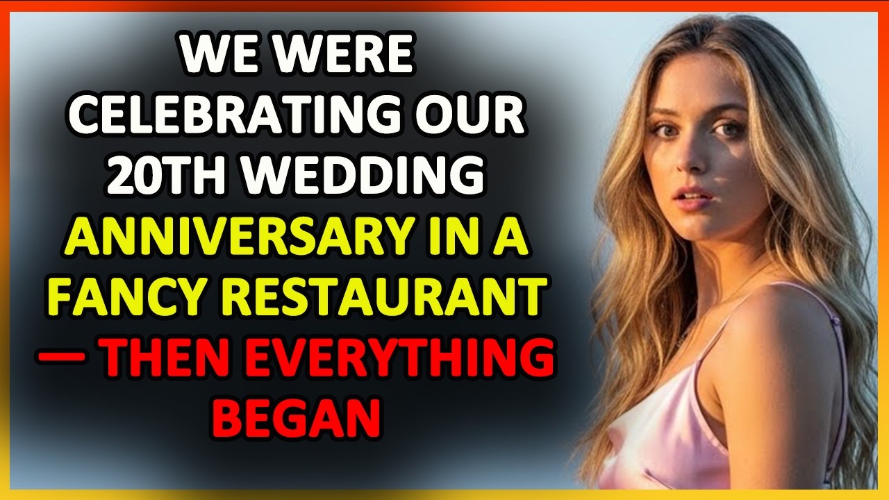 We Were Celebrating Our 20th Wedding Anniversary In A Fancy Restaurant — Then Everything Began…