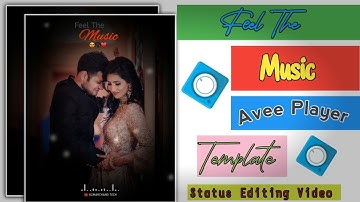 Avee Player Template | How to create Avee Player Template | Sad song Avee Player editing videos 2023