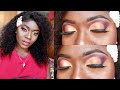 HOW TO OMBRE PURPLE CUT CREASE|EYESHADOW TUTORIAL