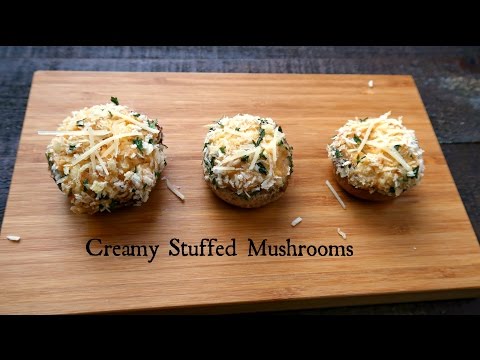 Stuffed Mushrooms| Creamy Mushroom Stuff