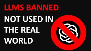 We Don't Use LLMS in the Real-World