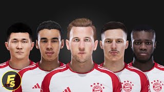 Bayern Munich Facepack 2024 - PES 2021 & FL24