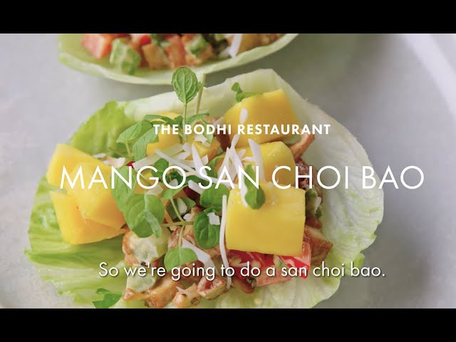 Recipe: Vegan Mango San Choi Bao