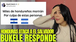 SE ARMÓ LA GUERRA🔥BUKELE RESPONDE CON MANO DURA HACIA HONDURAS 