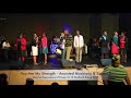 You are my strength  anointed musicianz  singers