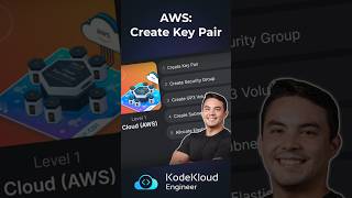 How to Create a Key Pair | AWS Series | KodeKloud Engineer #shorts
