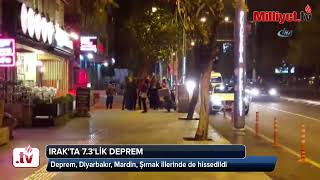 SON DAKİKA... Irak'ta 7.3 DEPREM