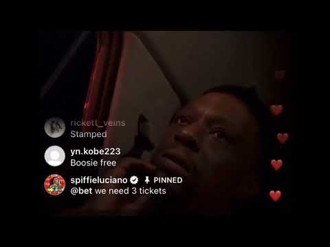 BOOSIE CELEBRATES BEING RELEASED FROM PRISON