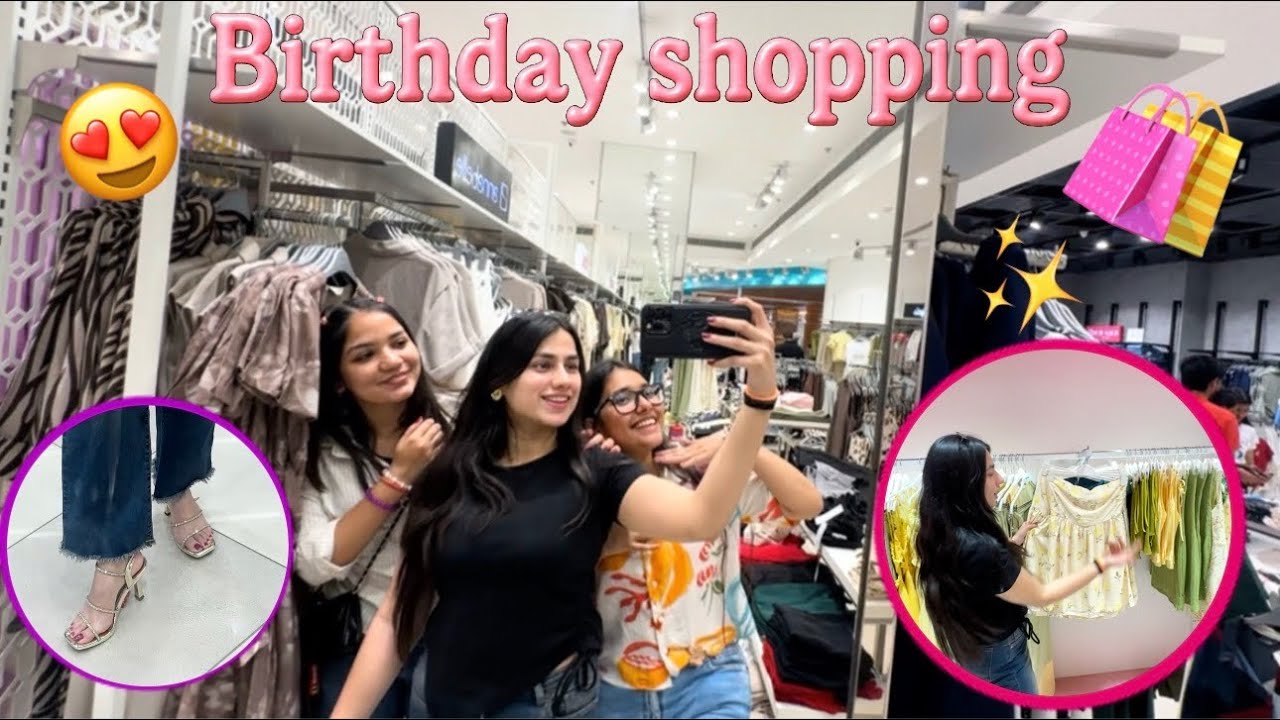 My Birthday shopping 🥹💕😍 || Excited || @vanshika-vlog 