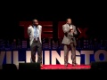 Two poets one vision the art of the spoken word  the twin poets  tedxwilmington
