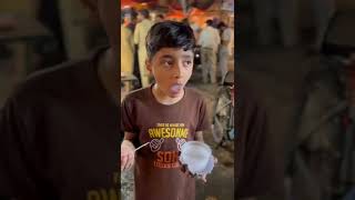 Drinking liquid nitrogen