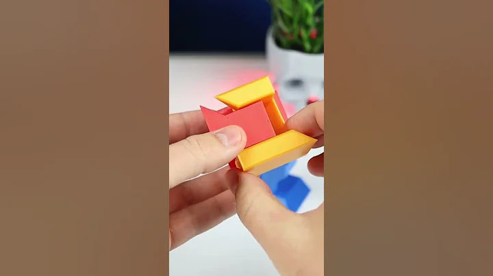 3D Printed Puzzle Cube with ASMR #shorts
