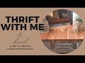 Thrift with me &amp; haul plus see my newest completed project