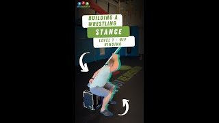 Building A Wrestling Stance Level 1 - Hip Hinging