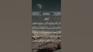 #سورة #سورة_البقرة #اكسبلور #لايك #الله#ربنا ولا تحملنا مالا طاقة لنا به #القرآن_الكريم