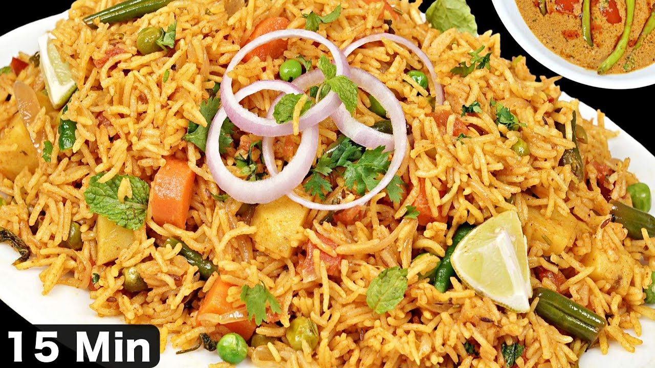 मेरी बेटी हर बार डब्बे में यही पुलाव ले जाना चाहती हैं स्कूल के लिए | Masala Pulao In Cooker