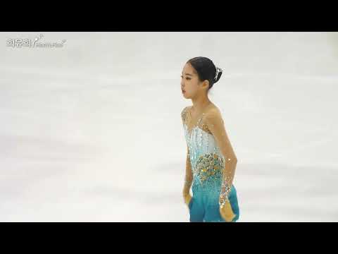 [4K60p] 윤서진 Seojin <strong>YOUN</strong> FS | 2024 유스올림픽 선발전 (DAY2) | 여자주니어 싱글 Junior Women #14 | 목일중3 |