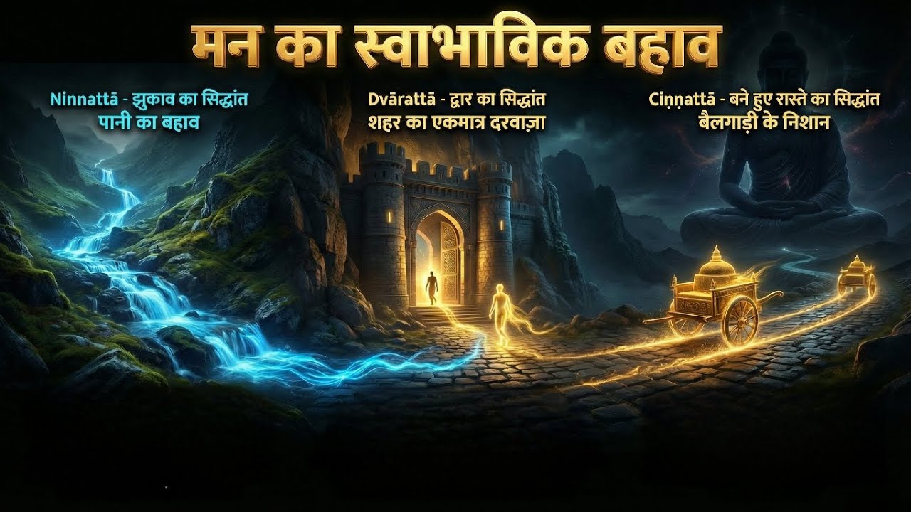 मिलिंदपन्ह: आँख के देखते ही मन में विचार क्यों आते हैं चित्त वीथि और चेतना के 4 रहस्य EP54 Mil 2.3.7