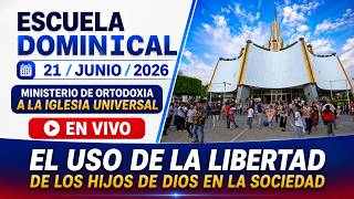 THE USE OF THE FREEDOM OF THE CHILDREN OF GOD, SUNDAY JUNE 21, 2026
