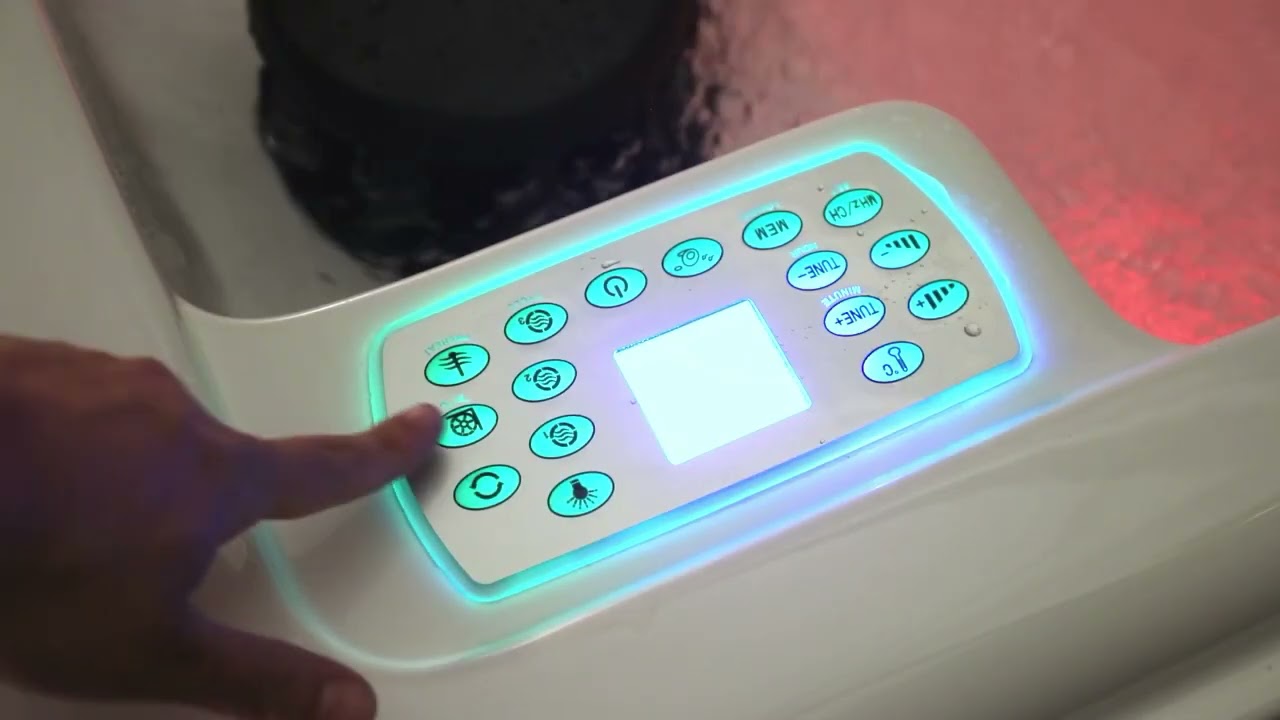 MEXDA Hot Tub Whirlpool | Air Bubble Tub | WS-291-3 Person Outdoor Spa