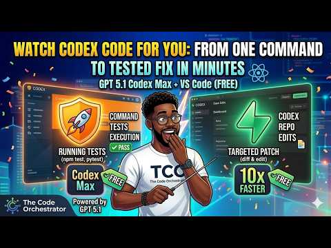 Watch Codex Code for You From One Command to Tested Fix in Minutes