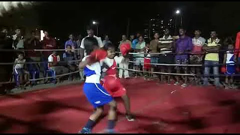 Nithyapriya & Neelakshi finals at republic day special match sivaprakasam school of boxing organised