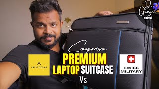 Soft LAptop Trolley Bag : Aristocrat Trolley Vs Swiss Military (Hard) screenshot 5