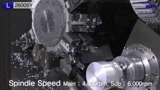Hillary Machinery Hyundai Wia L2600SY Multi Tasking Turning Center Hillary Machinery Hyundai Wia L2600SY Multi Tasking Turning Center