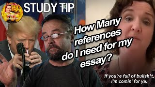 STUDY TIPS: How many references should I put in my essay?