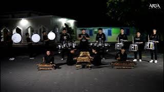 MARCHING TAKBIRAN ARIA PERCUSSION  FT GAMELAN ( SESI LATIHAN )