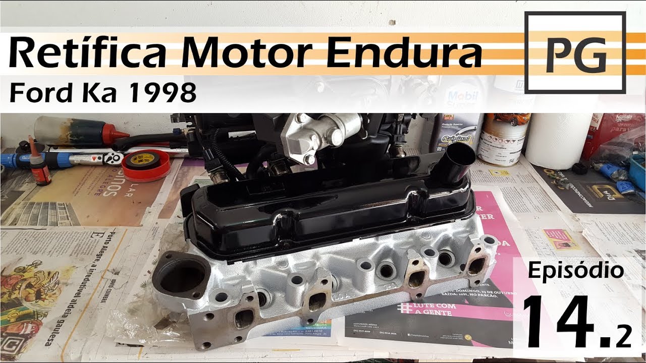 Montando o Cabeçote no Bloco do motor - Retifica Motor Endur