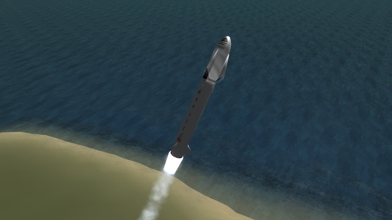 spacex interplanetary transport system mod kerbal space program interplanetary transport system